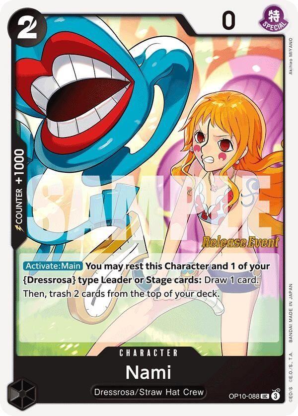 Image for Nami (088) (Royal Blood Release Event Cards) (OP10-088) - One Piece Card Game