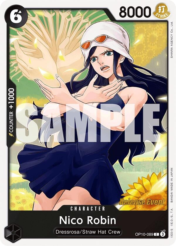 Image for Nico Robin (Royal Blood Release Event Cards) (OP10-089) - One Piece Card Game
