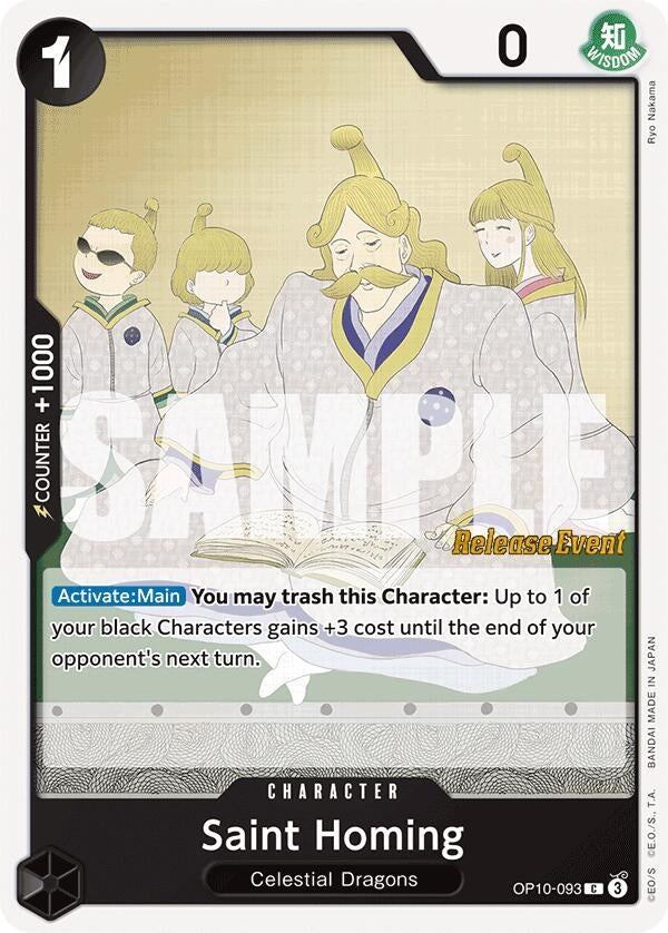 Image for Saint Homing (Royal Blood Release Event Cards) (OP10-093) - One Piece Card Game