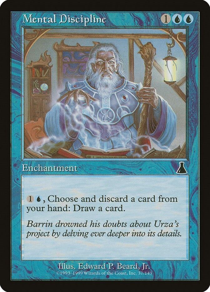 Image for Mental Discipline (Urza's Destiny) (37) - Magic: The Gathering