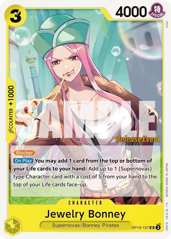 Image for Jewelry Bonney (Royal Blood Release Event Cards) (OP10-107) - One Piece Card Game