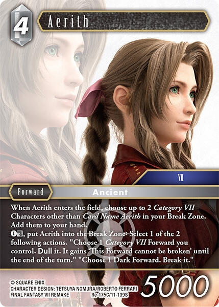 Image for Aerith (Legacy Collection) (Re-175C/11-139S) - Final Fantasy TCG