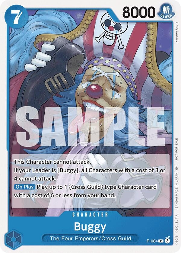 Image for Buggy (OP10 Release Event) (One Piece Promotion Cards) (P-084) - One Piece Card Game