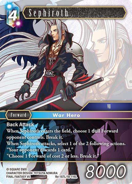Image for Sephiroth (Legacy Collection) (Re-187L/18-116L) - Final Fantasy TCG