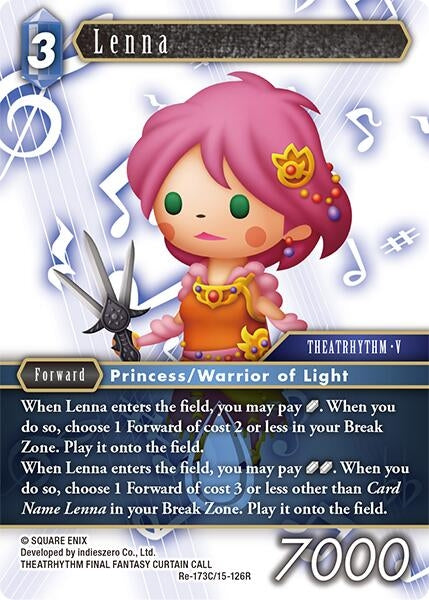 Image for Lenna (Legacy Collection) (Re-173C/15-126R) - Final Fantasy TCG