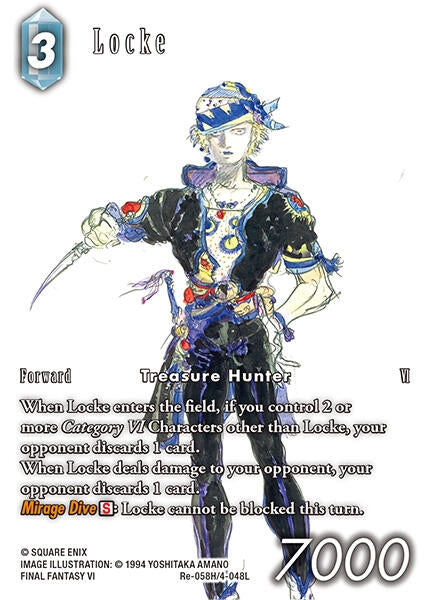 Image for Locke (Full Art) (Legacy Collection) (Re-058H/4-048L) - Final Fantasy TCG