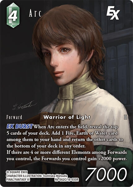 Image for Arc EX (Full Art) (Legacy Collection) (Re-062C/18-035R) - Final Fantasy TCG