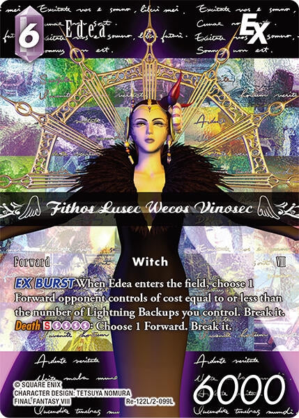 Image for Edea EX (Full Art) (Legacy Collection) (Re-122L/2-099L) - Final Fantasy TCG