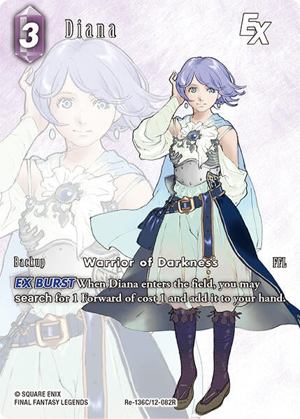 Image for Diana EX (Full Art) (Legacy Collection) (Re-136C/12-082R) - Final Fantasy TCG