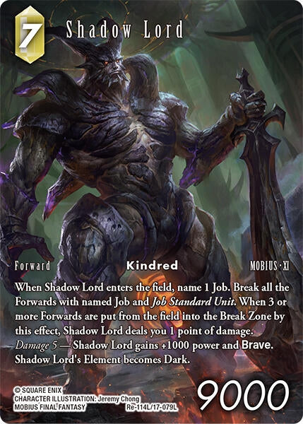 Image for Shadow Lord (Full Art) (Legacy Collection) (Re-114L/17-079L) - Final Fantasy TCG