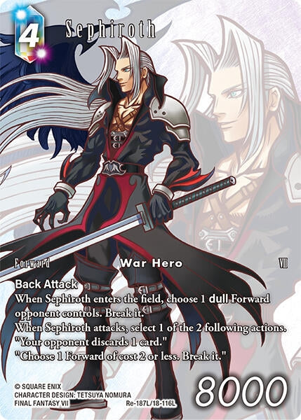 Image for Sephiroth (Full Art) (Legacy Collection) (Re-187L/18-116L) - Final Fantasy TCG