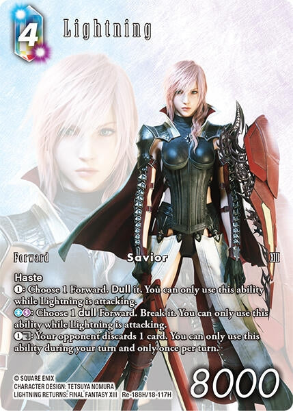 Image for Lightning (Hero) (Full Art) (Legacy Collection) (Re-188H/18-117H) - Final Fantasy TCG