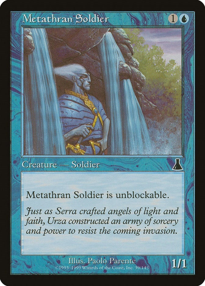 Image for Metathran Soldier (Urza's Destiny) (39) - Magic: The Gathering