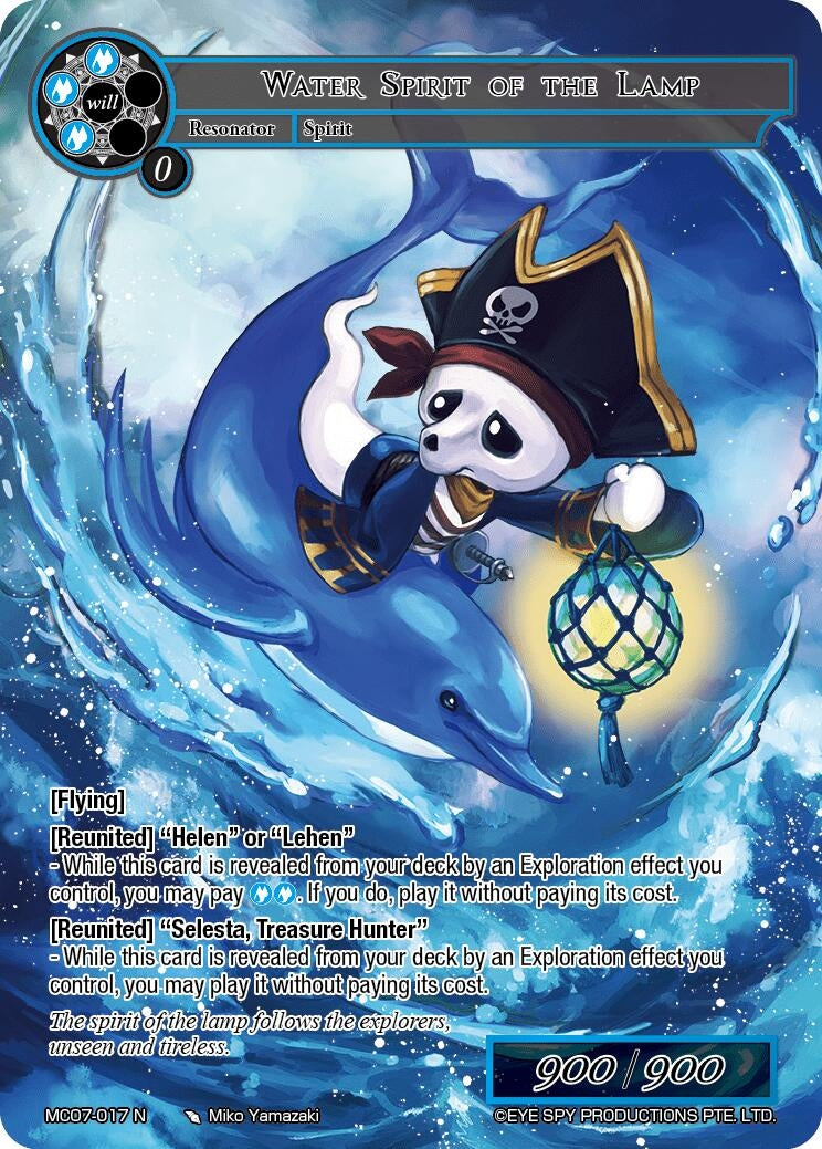 Image for Water Spirit of the Lamp (Memoria Collection 07) (MC07-017 N) - Force of Will