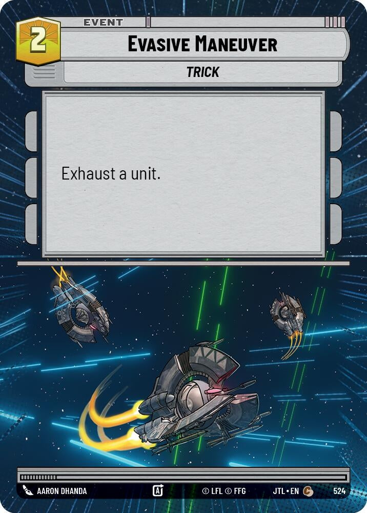 Image for Evasive Maneuver (Hyperspace) (Jump to Lightspeed) (524) - Star Wars: Unlimited