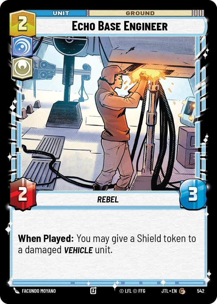 Image for Echo Base Engineer (Foil) (Jump to Lightspeed) (542) - Star Wars: Unlimited
