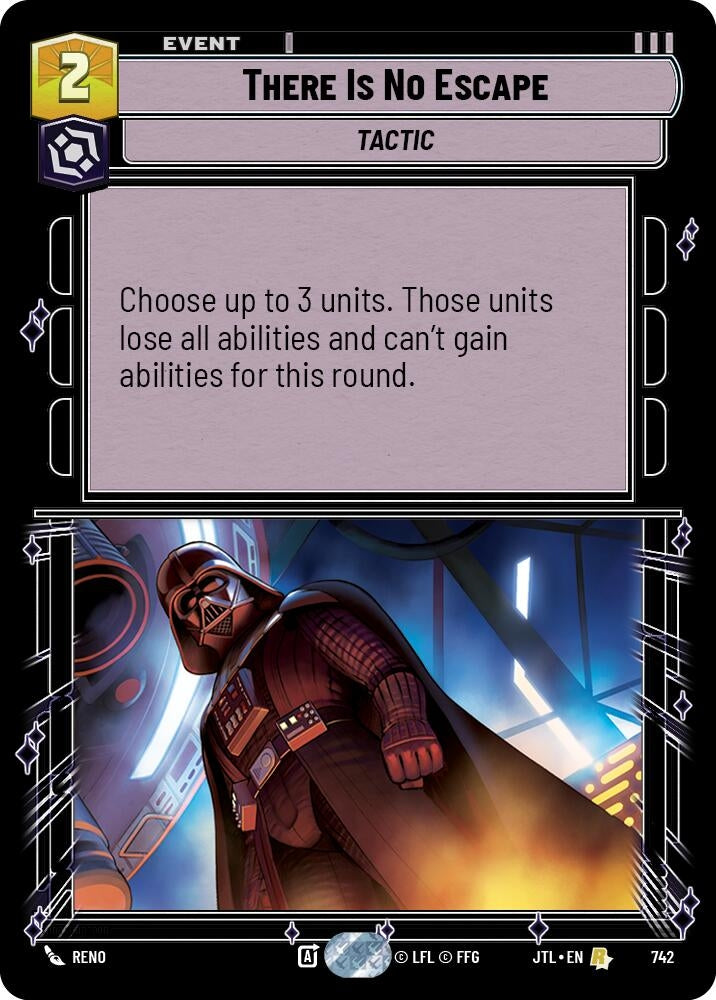 Image for There Is No Escape (Foil) (Jump to Lightspeed) (742) - Star Wars: Unlimited