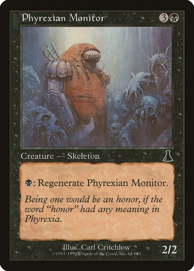 Image for Phyrexian Monitor (Urza's Destiny) (64) - Magic: The Gathering