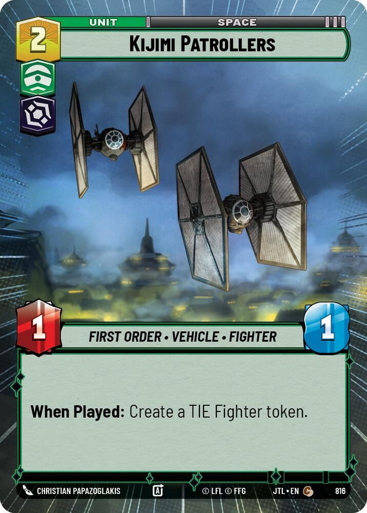 Image for Kijimi Patrollers (Hyperspace Foil) (Jump to Lightspeed) (816) - Star Wars: Unlimited