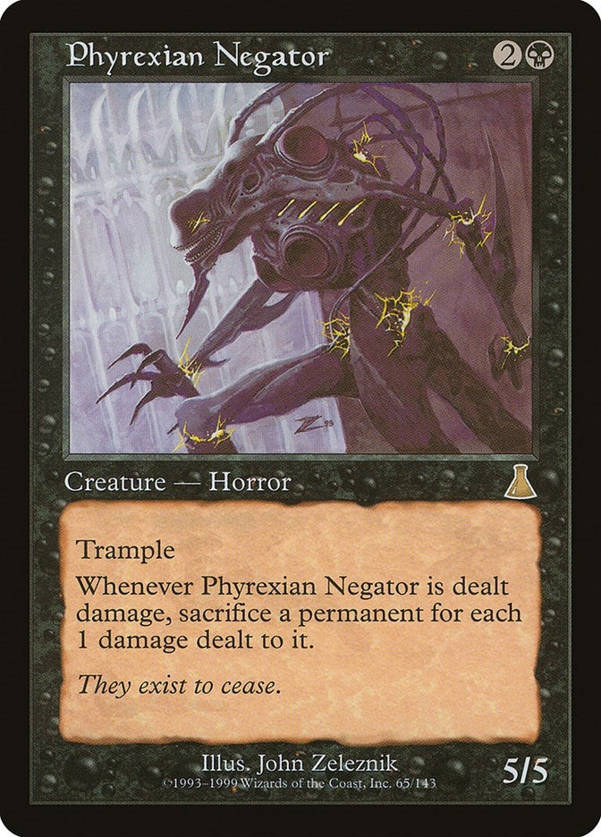 Image for Phyrexian Negator (Urza's Destiny) (65) - Magic: The Gathering