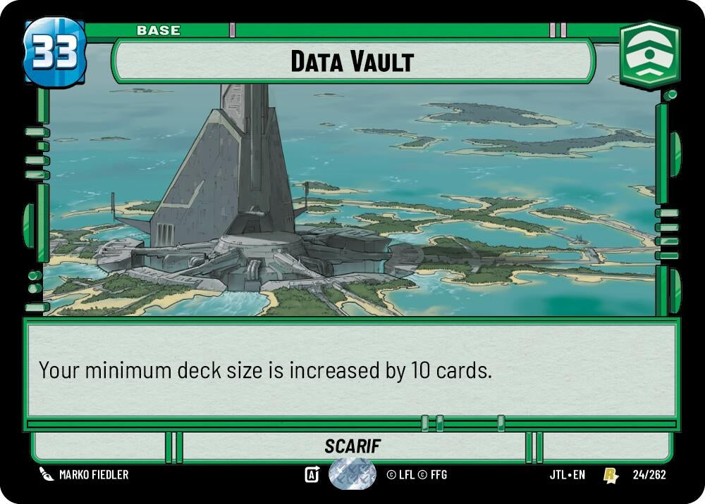 Image for Data Vault (Jump to Lightspeed) (024/262) - Star Wars: Unlimited