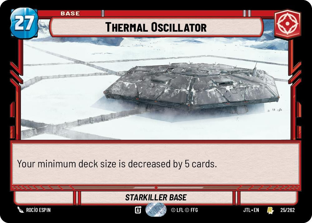 Image for Thermal Oscillator (Jump to Lightspeed) (025/262) - Star Wars: Unlimited