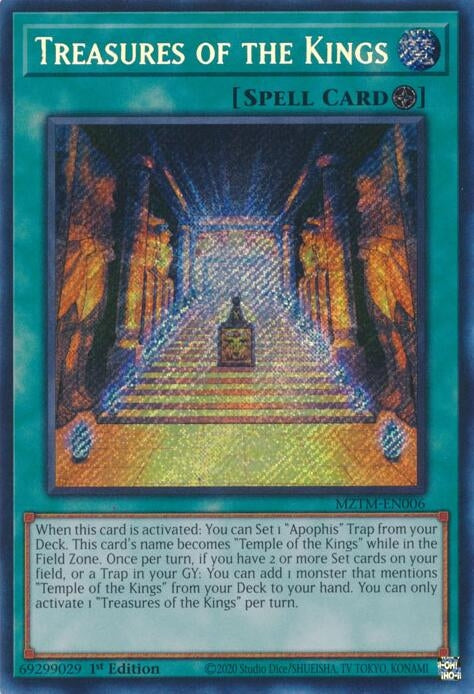 Image for Treasures of the Kings (Maze of the Master) (MZTM-EN006) - YuGiOh