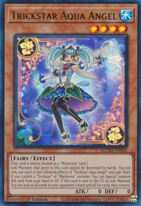Image for Trickstar Aqua Angel (Maze of the Master) (MZTM-EN026) - YuGiOh