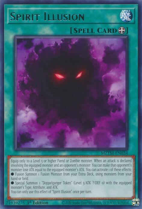 Image for Spirit Illusion (Maze of the Master) (MZTM-EN034) - YuGiOh