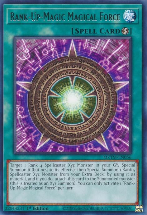 Image for Rank-Up-Magic Magical Force (Maze of the Master) (MZTM-EN056) - YuGiOh