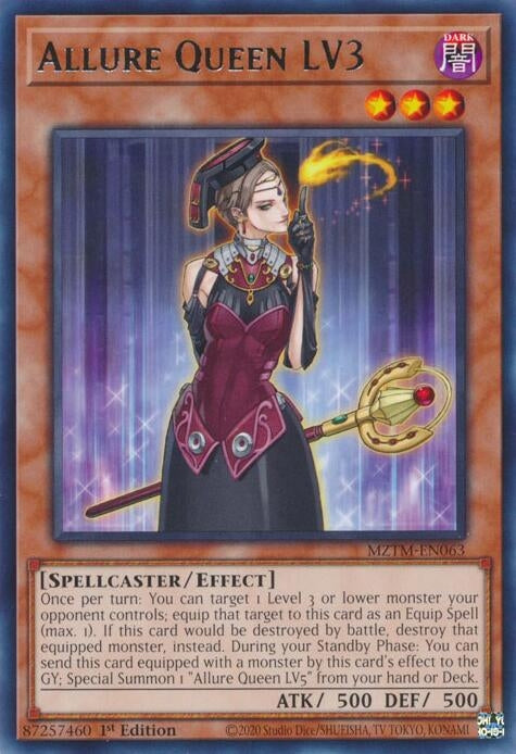 Image for Allure Queen LV3 (Maze of the Master) (MZTM-EN063) - YuGiOh
