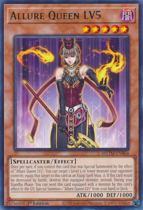 Image for Allure Queen LV5 (Maze of the Master) (MZTM-EN064) - YuGiOh