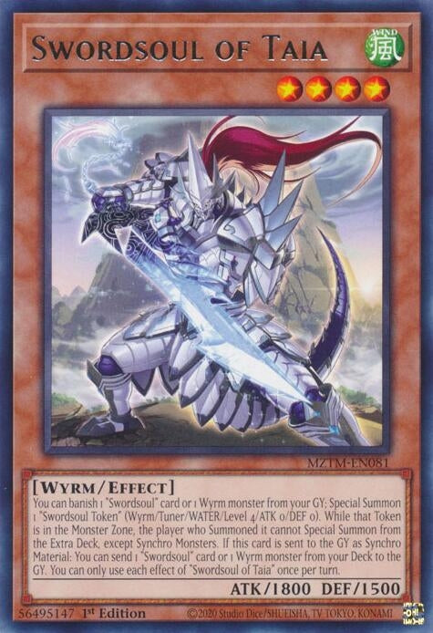 Image for Swordsoul of Taia (Maze of the Master) (MZTM-EN081) - YuGiOh