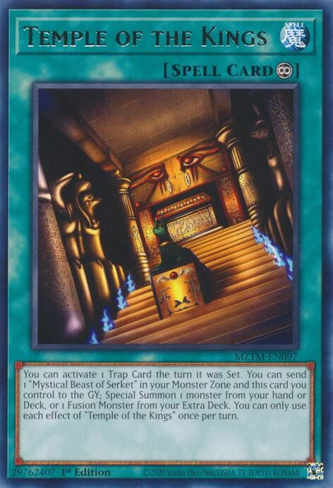Image for Temple of the Kings (Maze of the Master) (MZTM-EN097) - YuGiOh