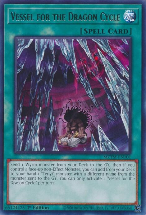 Image for Vessel for the Dragon Cycle (Maze of the Master) (MZTM-EN101) - YuGiOh