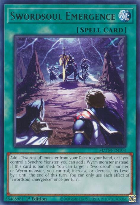 Image for Swordsoul Emergence (Maze of the Master) (MZTM-EN103) - YuGiOh