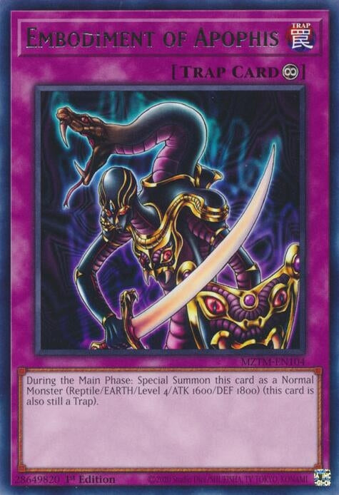 Image for Embodiment of Apophis (Maze of the Master) (MZTM-EN104) - YuGiOh