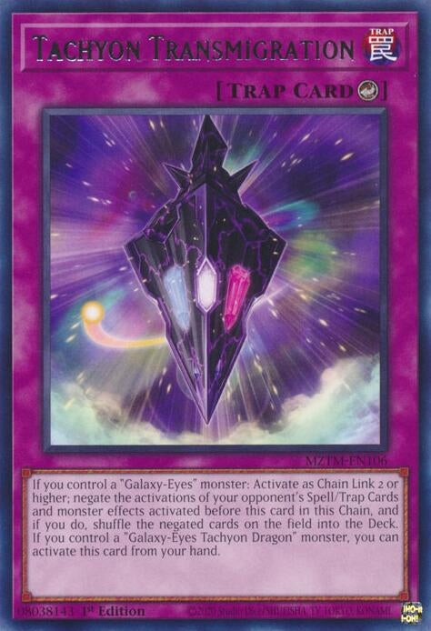 Image for Tachyon Transmigration (Maze of the Master) (MZTM-EN106) - YuGiOh
