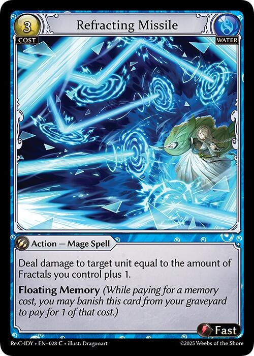 Image for Refracting Missile (Diao Chan Re: Collection, Idyll Corsage) (028) - Grand Archive TCG