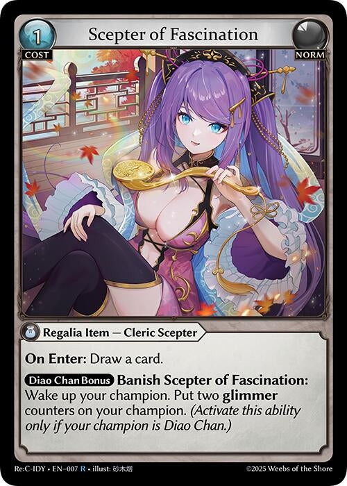 Image for Scepter of Fascination (Diao Chan Re: Collection, Idyll Corsage) (007) - Grand Archive TCG