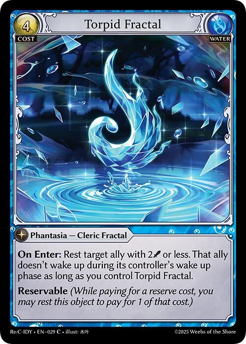 Image for Torpid Fractal (Diao Chan Re: Collection, Idyll Corsage) (029) - Grand Archive TCG