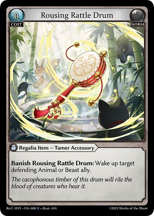 Image for Rousing Rattle Drum (Guo Jia Re: Collection, Heaven’s Favored) (008) - Grand Archive TCG