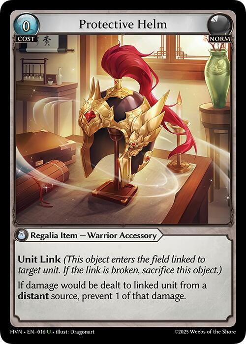 Image for Protective Helm (Abyssal Heaven) (016) - Grand Archive TCG
