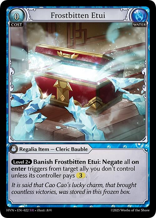 Image for Frostbitten Etui (Abyssal Heaven) (022) - Grand Archive TCG