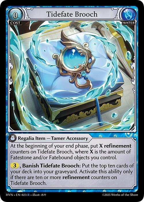 Image for Tidefate Brooch (Abyssal Heaven) (023) - Grand Archive TCG