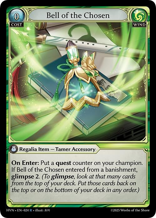 Image for Bell of the Chosen (Abyssal Heaven) (024) - Grand Archive TCG
