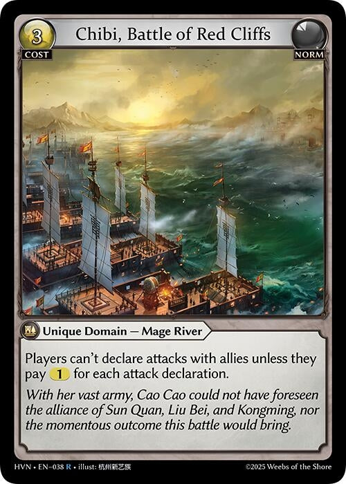 Image for Chibi, Battle of Red Cliffs (Abyssal Heaven) (038) - Grand Archive TCG