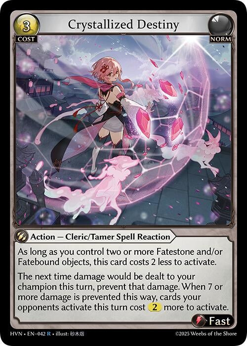 Image for Crystallized Destiny (Abyssal Heaven) (042) - Grand Archive TCG