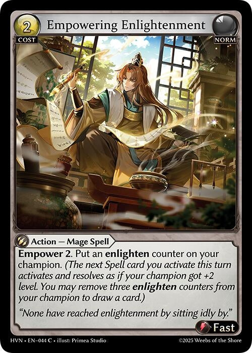 Image for Empowering Enlightenment (Abyssal Heaven) (044) - Grand Archive TCG