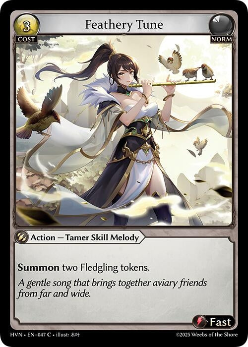 Image for Feathery Tune (Abyssal Heaven) (047) - Grand Archive TCG